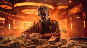 poker chips editorial visual